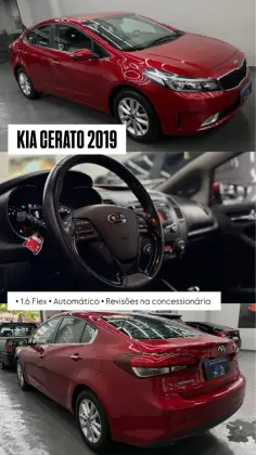KIA CERATO 1.6 SX 16V FLEX 4P AUTOMÁTICO KIA CERATO 1.6 SX 16V FLEX 4P AUTOMÁTICO