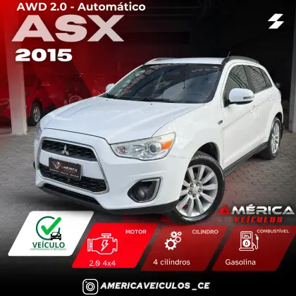MITSUBISHI ASX 2.0 4X4 AWD 16V GASOLINA 4P AUTOMÁTICO MITSUBISHI ASX 2.0 4X4 AWD 16V GASOLINA 4P AUTOMÁTICO