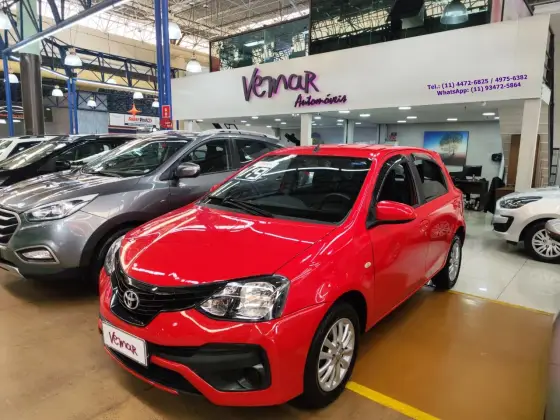 TOYOTA ETIOS 1.3 X 16V FLEX 4P MANUAL