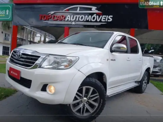 TOYOTA-HILUX-2.7 SR 4X2 CD 16V FLEX 4P AUTOMÁTICO TOYOTA-HILUX-2012