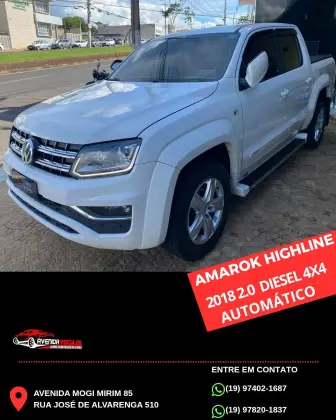 VOLKSWAGEN AMAROK 2.0 HIGHLINE 4X4 CD 16V TURBO INTERCOOLER DIESEL 4P AUTOMÁTICO
