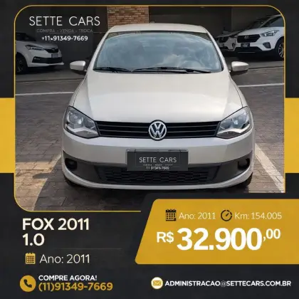 VOLKSWAGEN FOX 1.0 MI TREND 8V FLEX 4P MANUAL VOLKSWAGEN FOX 1.0 MI TREND 8V FLEX 4P MANUAL