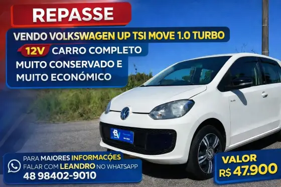VOLKSWAGEN UP 1.0 TSI MOVE UP 12V FLEX 4P MANUAL