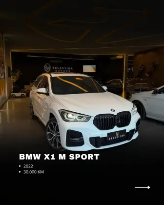 BMW X1 2.0 16V TURBO ACTIVEFLEX SDRIVE20I M SPORT 4P AUTOMÁTICO
