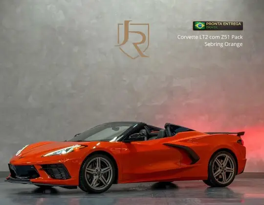 CHEVROLET CORVETTE 6.2 V8 LT3 GASOLINA STINGRAY CONVERSIVEL AUTOMÁTICO