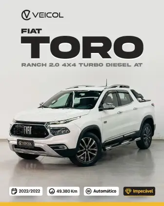 FIAT TORO 2.0 16V TURBO DIESEL RANCH 4WD AT9