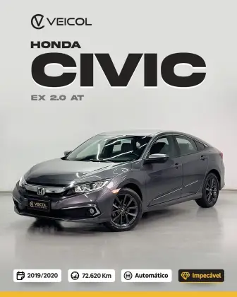 HONDA CIVIC 2.0 16V FLEXONE EX 4P CVT