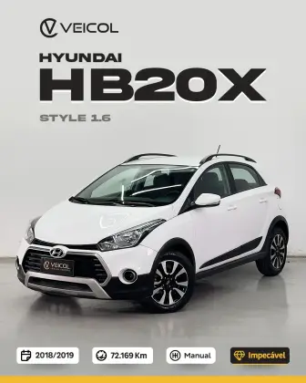 HYUNDAI HB20X 1.6 16V STYLE FLEX 4P MANUAL HYUNDAI HB20X 1.6 16V STYLE FLEX 4P MANUAL