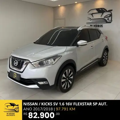 NISSAN KICKS 1.6 16V FLEXSTART SV 4P XTRONIC