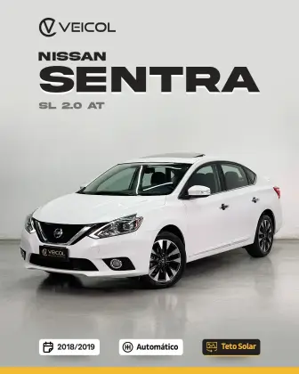 NISSAN SENTRA 2.0 SL 16V FLEXSTART 4P AUTOMÁTICO