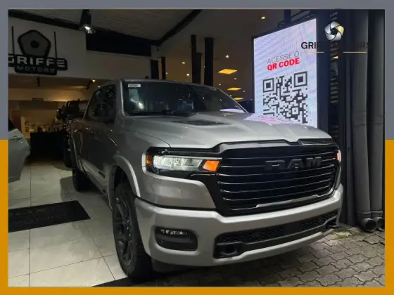 RAM 1500 3.0 HURRICANE 6 BITURBO GASOLINA LARAMIE NIGHT EDITION CD 4X4 AUTOMÁTICO