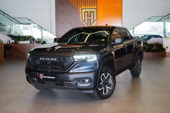 RAM RAMPAGE 2.0 HURRICANE 4 TURBO GASOLINA REBEL 4X4 AUTOMÁTICO