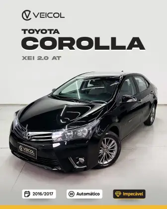 TOYOTA COROLLA 2.0 XEI 16V FLEX 4P AUTOMÁTICO TOYOTA COROLLA 2.0 XEI 16V FLEX 4P AUTOMÁTICO