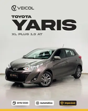 TOYOTA YARIS 1.3 16V FLEX XL PLUS TECH MULTIDRIVE TOYOTA YARIS 1.3 16V FLEX XL PLUS TECH MULTIDRIVE