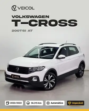 VOLKSWAGEN T-CROSS 1.0 200 TSI TOTAL FLEX AUTOMÁTICO