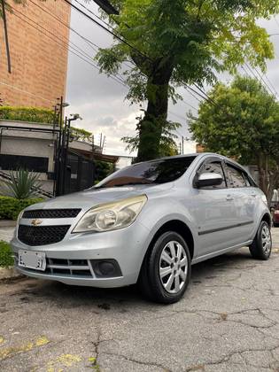 CHEVROLET AGILE 1.4 MPFI LT 8V FLEX 4P MANUAL