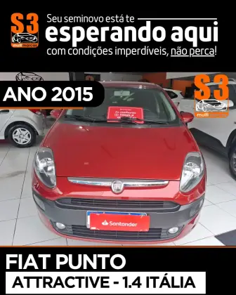 FIAT PUNTO 1.4 ATTRACTIVE 8V FLEX 4P MANUAL