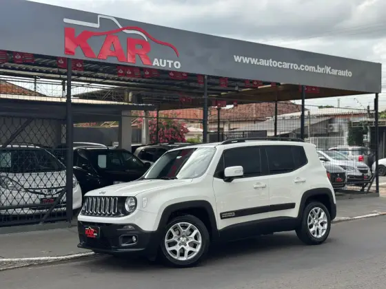JEEP RENEGADE 1.8 16V FLEX LONGITUDE 4P AUTOMÁTICO