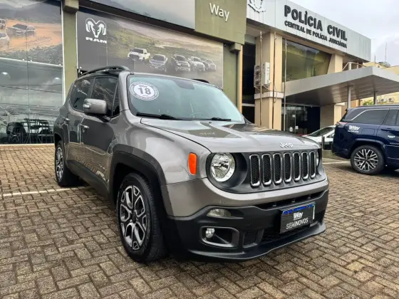 JEEP RENEGADE 1.8 16V FLEX LONGITUDE 4P AUTOMÁTICO