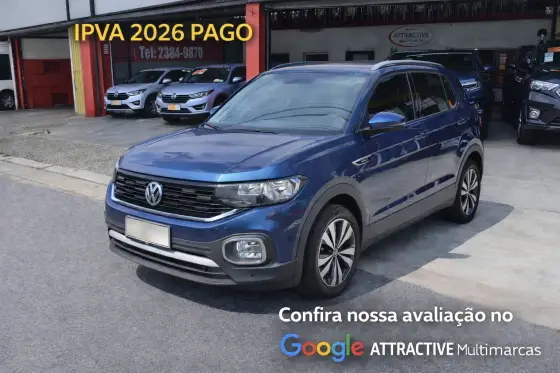 VOLKSWAGEN T-CROSS 1.4 250 TSI TOTAL FLEX HIGHLINE AUTOMÁTICO