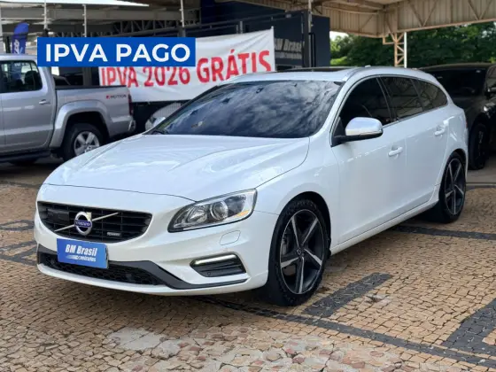 VOLVO V60 3.0 T6 R DESIGN 24V TURBO GASOLINA 4P AUTOMÁTICO