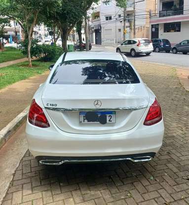 MERCEDES-BENZ-C 180-1.6 CGI AVANTGARDE 16V TURBO GASOLINA 4P AUTOMÁTICO MERCEDES-BENZ-C 180-2017