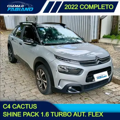 CITROËN C4 CACTUS 1.6 THP FLEX SHINE PACK EAT6