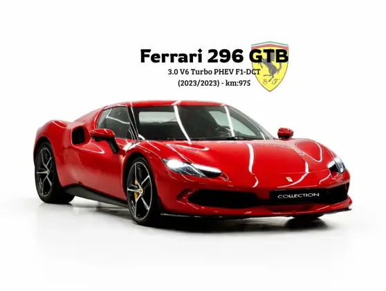 FERRARI 296 GTB 3.0 V6 TURBO PHEV F1-DCT FERRARI 296 GTB 3.0 V6 TURBO PHEV F1-DCT