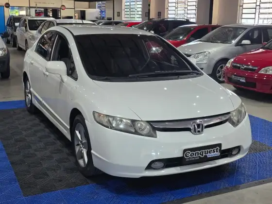 HONDA CIVIC 1.8 LXS 16V FLEX 4P AUTOMÁTICO