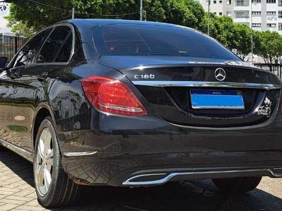 MERCEDES-BENZ-C 180-1.6 CGI AVANTGARDE 16V TURBO GASOLINA 4P AUTOMÁTICO MERCEDES-BENZ-C 180-2014