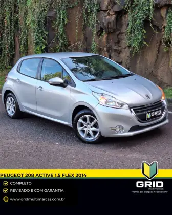 PEUGEOT 208 1.5 ACTIVE 8V FLEX 4P MANUAL PEUGEOT 208 1.5 ACTIVE 8V FLEX 4P MANUAL