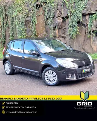 RENAULT SANDERO 1.6 PRIVILÈGE 8V FLEX 4P MANUAL RENAULT SANDERO 1.6 PRIVILÈGE 8V FLEX 4P MANUAL
