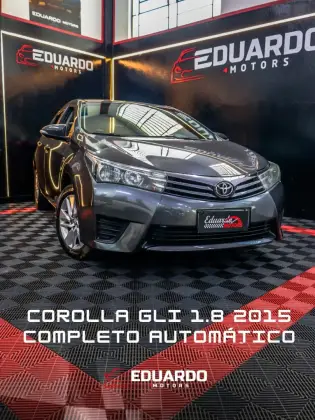 TOYOTA COROLLA 1.8 GLI 16V FLEX 4P AUTOMÁTICO
