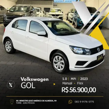 VOLKSWAGEN GOL 1.0 12V MPI TOTALFLEX 4P MANUAL