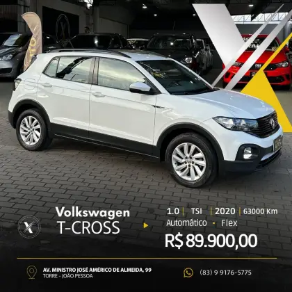 VOLKSWAGEN T-CROSS 1.0 200 TSI TOTAL FLEX AUTOMÁTICO
