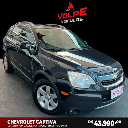 CHEVROLET CAPTIVA 2.4 SFI ECOTEC FWD 16V GASOLINA 4P AUTOMÁTICO