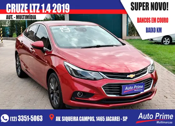 CHEVROLET CRUZE 1.4 TURBO LTZ 16V FLEX 4P AUTOMÁTICO CHEVROLET CRUZE 1.4 TURBO LTZ 16V FLEX 4P AUTOMÁTICO