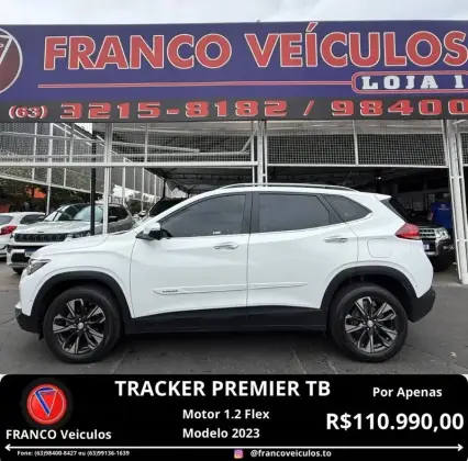 CHEVROLET TRACKER 1.2 TURBO FLEX PREMIER AUTOMÁTICO