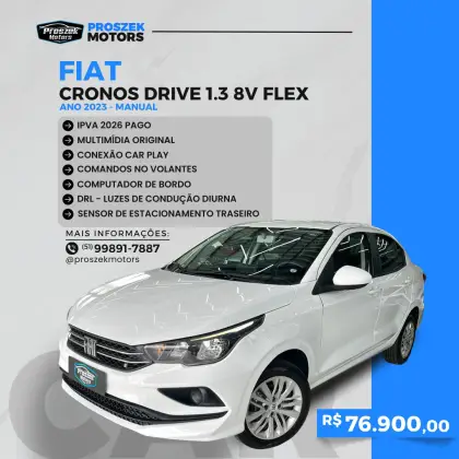 FIAT CRONOS 1.3 FIREFLY FLEX DRIVE MANUAL