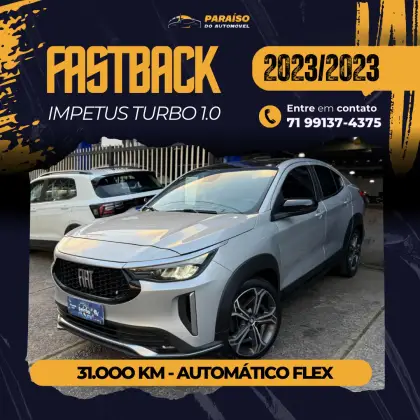FIAT FASTBACK 1.0 TURBO 200 FLEX IMPETUS CVT FIAT FASTBACK 1.0 TURBO 200 FLEX IMPETUS CVT