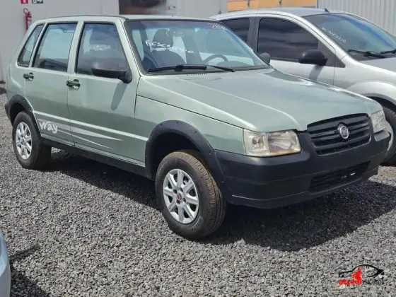 FIAT UNO 1.0 MPI MILLE WAY ECONOMY 8V FLEX 4P MANUAL