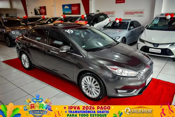FORD FOCUS 2.0 TITANIUM FASTBACK 16V FLEX 4P POWERSHIFT FORD FOCUS 2.0 TITANIUM FASTBACK 16V FLEX 4P POWERSHIFT