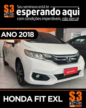 HONDA FIT 1.5 EXL 16V FLEX 4P AUTOMÁTICO HONDA FIT 1.5 EXL 16V FLEX 4P AUTOMÁTICO