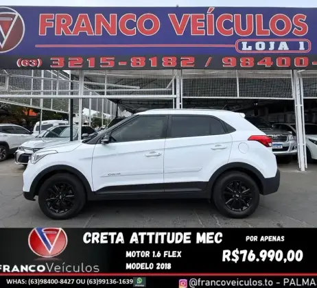 HYUNDAI CRETA 1.6 16V FLEX ATTITUDE MANUAL HYUNDAI CRETA 1.6 16V FLEX ATTITUDE MANUAL