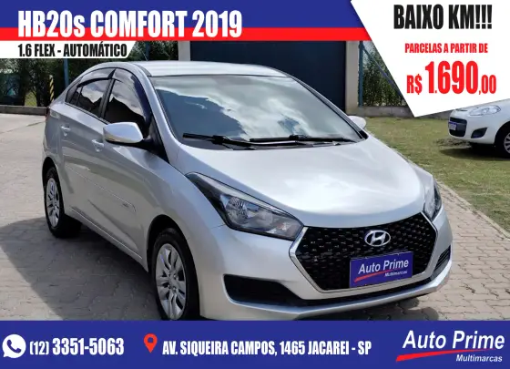 HYUNDAI HB20S 1.6 COMFORT PLUS 16V FLEX 4P AUTOMÁTICO HYUNDAI HB20S 1.6 COMFORT PLUS 16V FLEX 4P AUTOMÁTICO