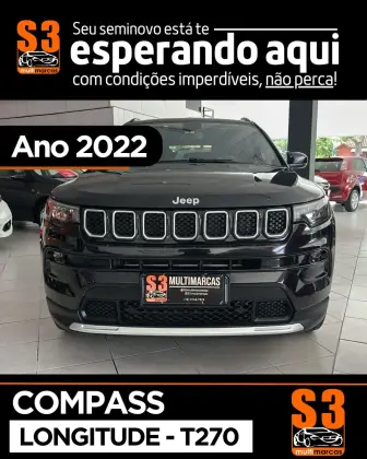 JEEP COMPASS 1.3 T270 TURBO FLEX LONGITUDE AT6 JEEP COMPASS 1.3 T270 TURBO FLEX LONGITUDE AT6