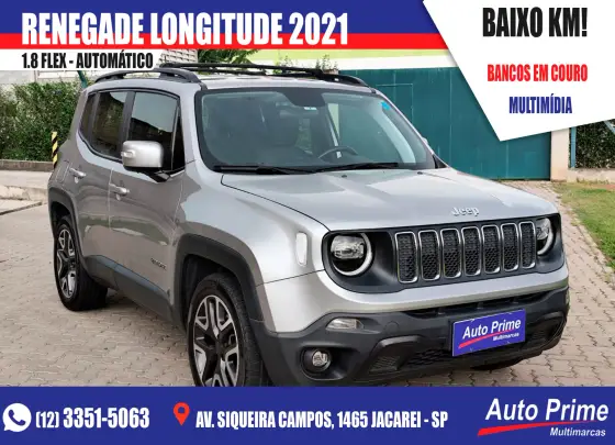 JEEP RENEGADE 1.8 16V FLEX LONGITUDE 4P AUTOMÁTICO