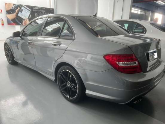 MERCEDES-BENZ-C 180-1.6 CGI SPORT 16V TURBO GASOLINA 4P AUTOMÁTICO MERCEDES-BENZ-C 180-2013