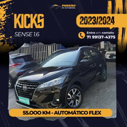 NISSAN KICKS 1.6 16V FLEXSTART SENSE XTRONIC