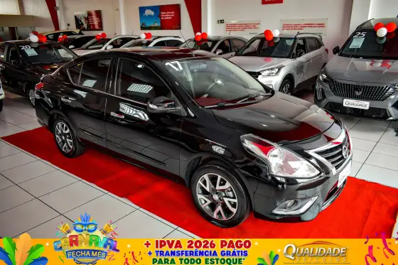 NISSAN VERSA 1.6 16V FLEXSTART UNIQUE 4P XTRONIC